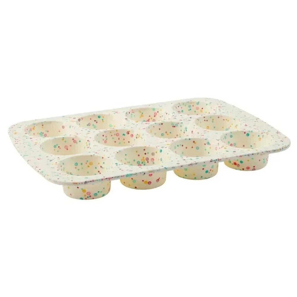 Trudeau Silicone Muffin Pan 12 Count (Pack Of 2)